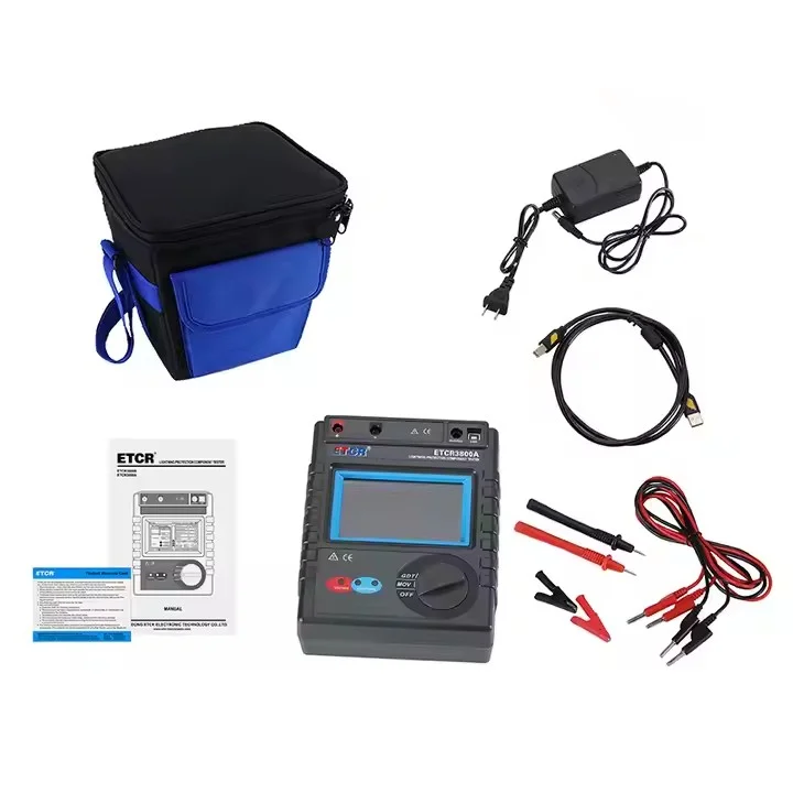 2026 Intelligent Lightning Protection Tester Performance Testing for Sensitive Resistors Discharge Tubes Resistance Meters