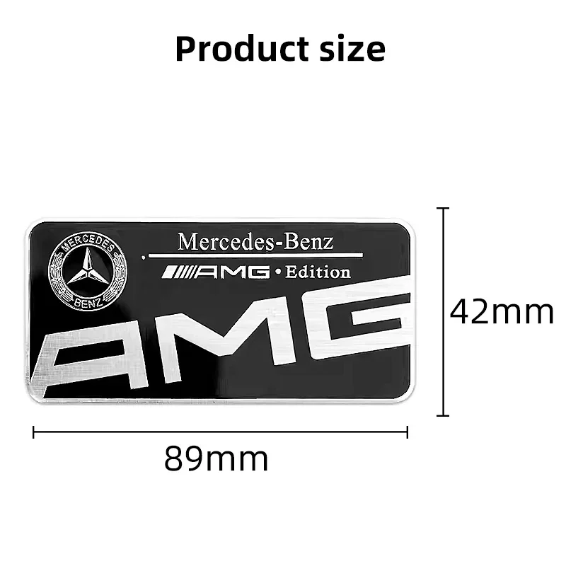 1pcs Car Side Window Badge Sticker for Mercedes benz AMG W204 W205 W212 W213 W221 W177 W246 GLA GLC CLA A Class GLK GLE CLK CLS