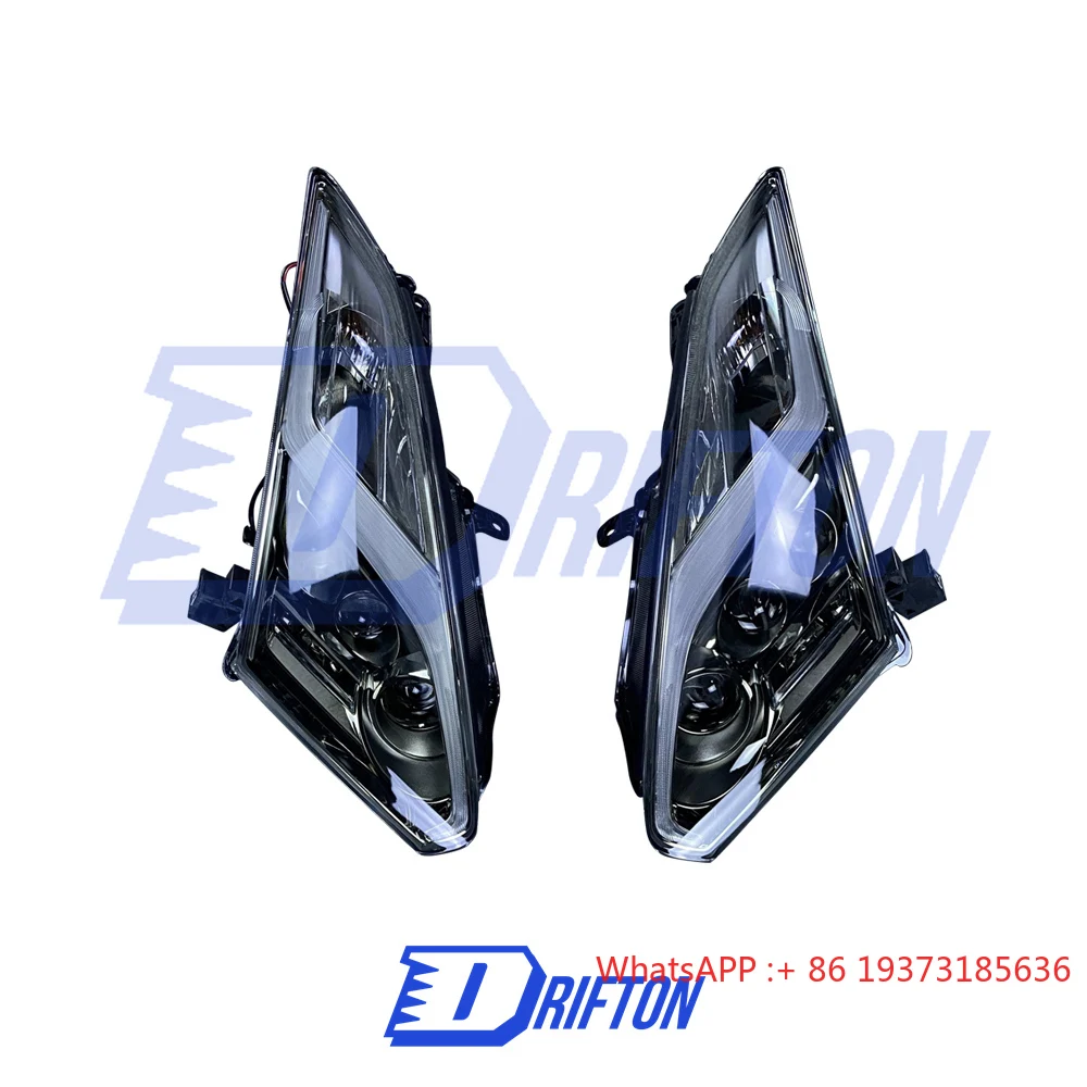 

Blackened Front Bumper Head Light for Nissan R35 GTR 2008-2026 Head Lamp