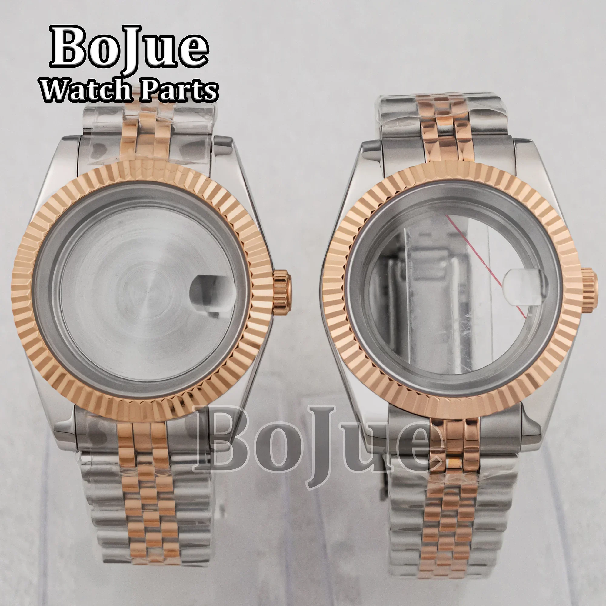 36/39mm Orologio in acciaio inossidabile Datejust in oro rosa Bracciale giubileo 100m impermeabile per quadrante movimento Datejust nh34 nh35 nh36