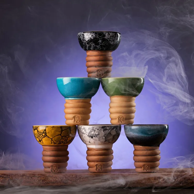 2024 NEW Hookah Bowl  Made in Russia Ceramic Nargile Sheesha Narguile Chicha Cachimbas Shisha Phunnel Bowl