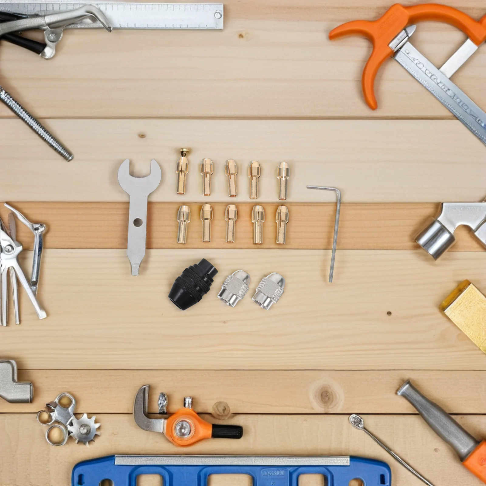 الحفر تشاك كوليت أداة دوارة النحاس الجوز تشاك للطحن الدقيق مطحنة القالب الموصلية الحرارية العالية اللاسلكي #1