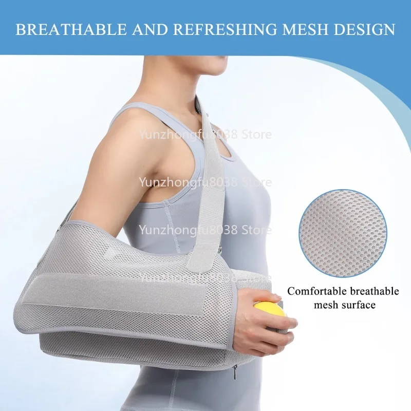 Post-surgery Recovery Shoulder Fixation, Sleeve Arm Sling Support Bracket, Suitable for Both Women and Men