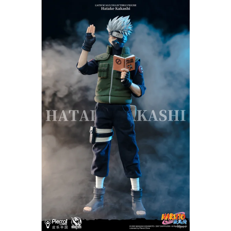 100% Original ROC-004 Naruto Shippuden Hatake Kakashi 1/6 Action Figure Anime Action Figure Model Toy Gift