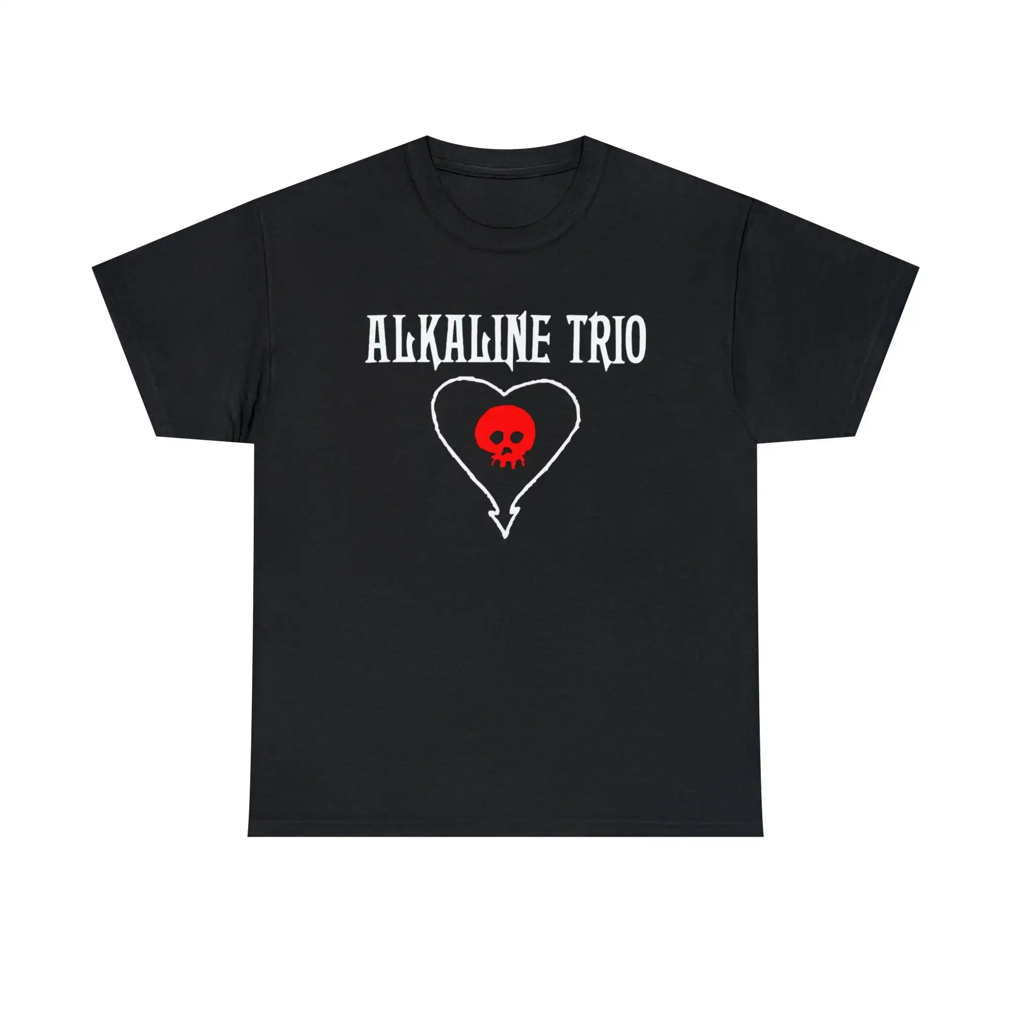 Retro Alkaline Trio T Shirt Gift Idea Grunge Punk Rock Heavy Cotton