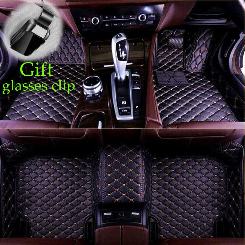 Custom For Nissan March/Micra 2010–2018 Luxury All Weather Car Floor Mats Car Accessories Carpets Covers  Left /Right Hand Drive
