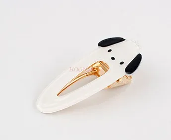 مشبك شعر على شكل منقار البط الكرتوني اللطيف للفتيات مع أغطية رأس بمشبك جانبي