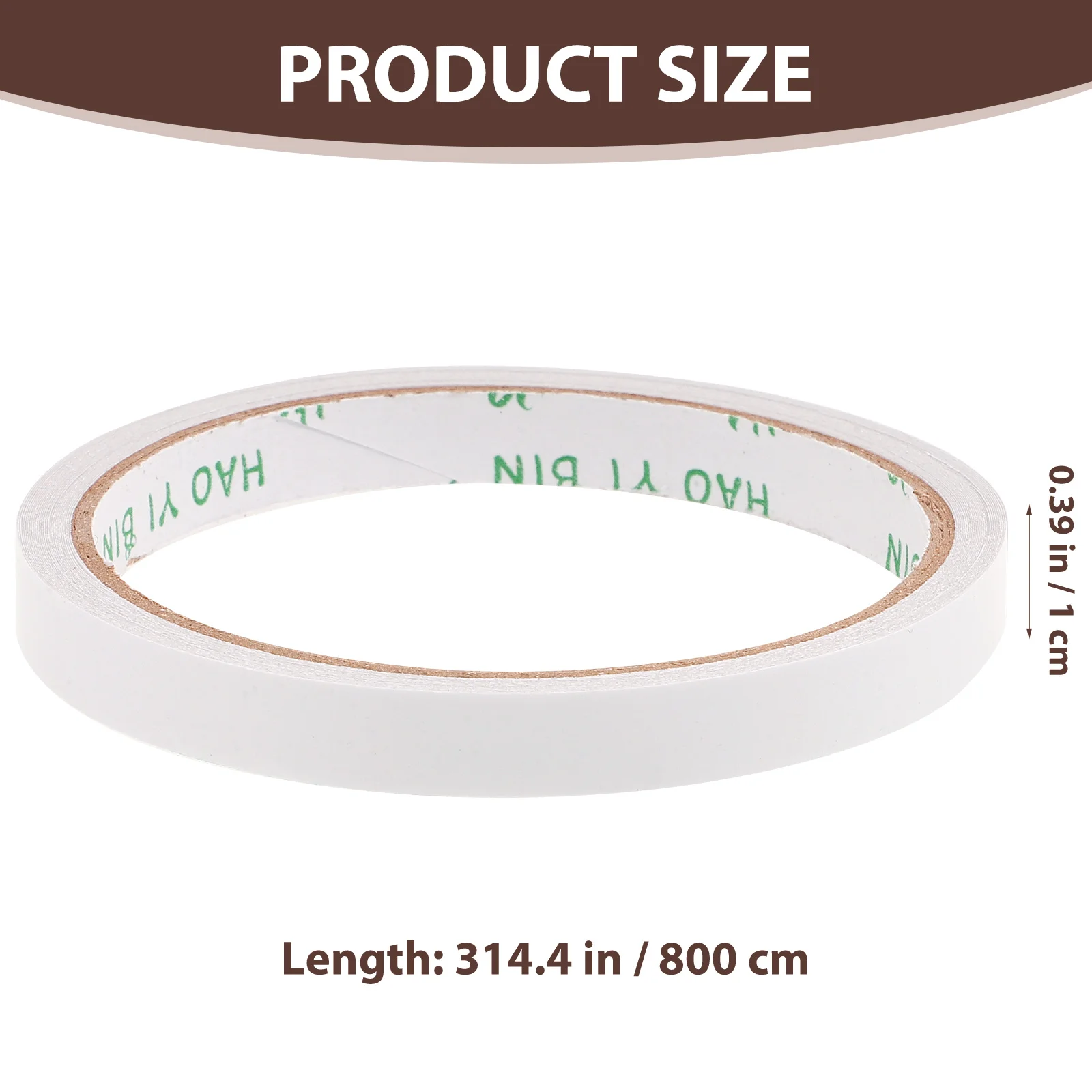 10 قطعة 1.2X800 سنتيمتر شريط لاصق على الوجهين لزجة قوية للحرف مكتب القرطاسية المدرسية Diy بها بنفسك مشاريع تذوب الساخن