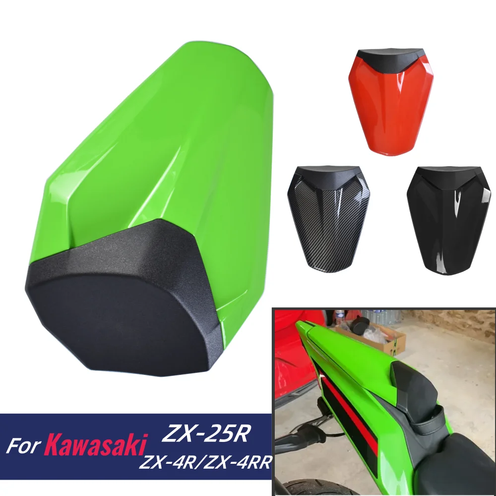 

For Ninja ZX-4RR ZX-4R ZX-25R Rear Passenger Pillion Seat Cover Rear Passenger Pillion Seat Cover Motorcycle Fairing Cowl Parts