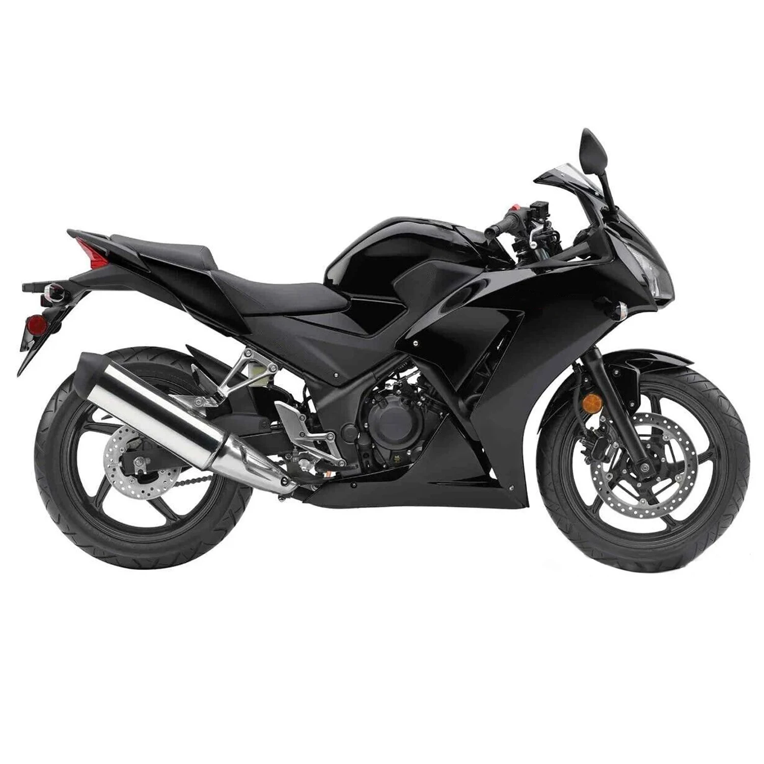 Fit for Honda Cbr300R 2014-2019 Black New Abs Motorcycle Plastics Fairing Kit Injection Mold Bodywork Panel Kit Cbr 300 16 17 18