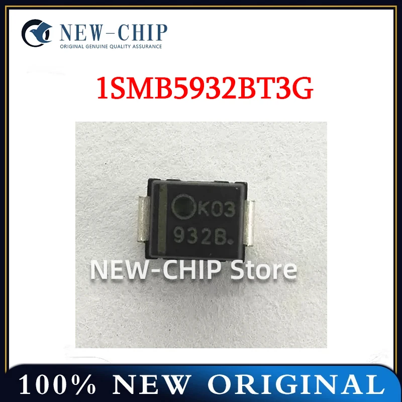 5PCS-200PCS/LOT  1SMB5932BT3G  1SMB5932B  932B  SMB  20V  3W  New Original