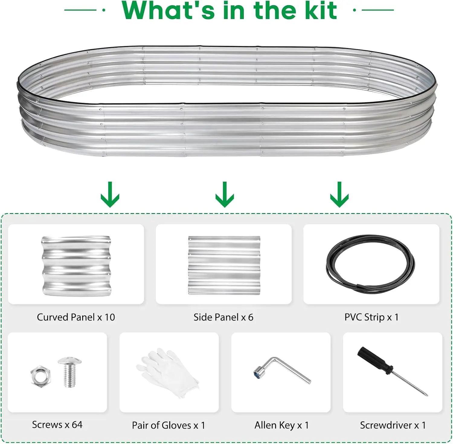 صندوق زراعة مرتفع بأرجل، 47 * 18 * 29 بوصة، سرير حديقة مرتفع مع أدوات ورف تخزين، مقاوم للطقس، ضمان لمدة 3 سنوات