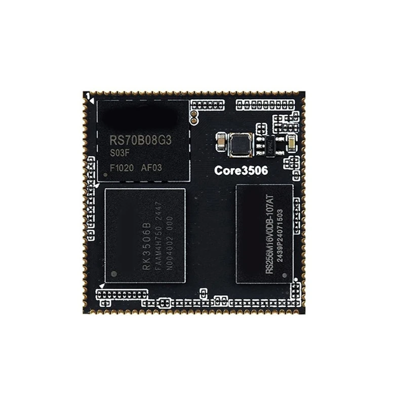 Confiable para Luckfox Core3506 RK3506B Placa central informática integrada para aplicaciones AI y IoT Procesador multicore integrado