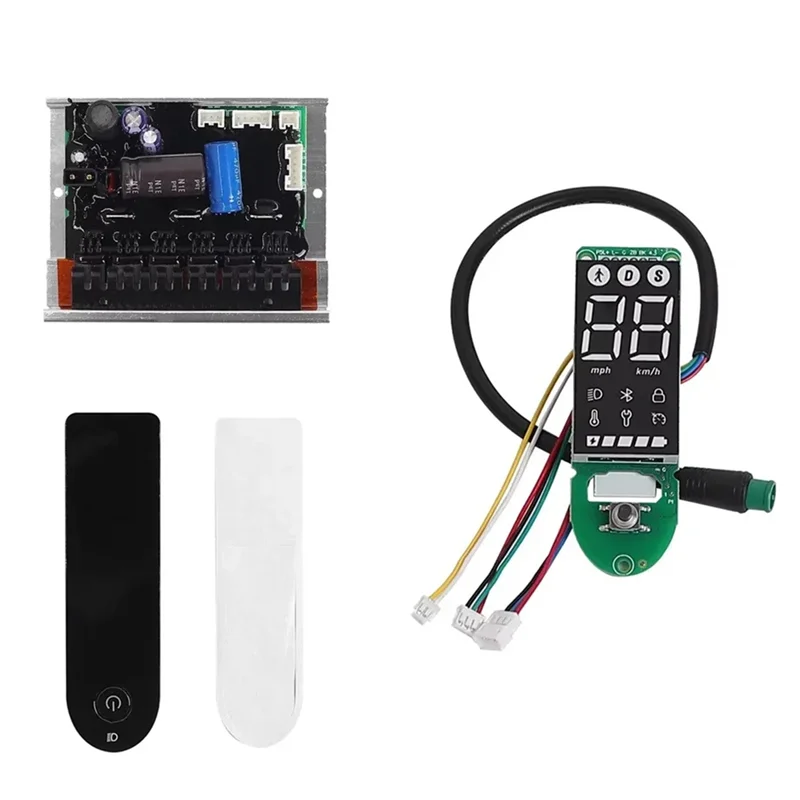 ABUE-For Mi4 Electric Scooter Controller Dashboard Display Motherboard Dash Main Board Circuit Board Cover Replacement Pa