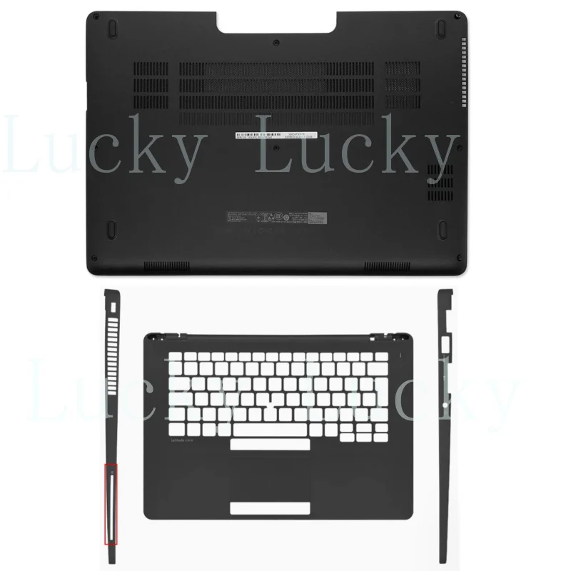 

f New For Dell Latitude E7470 7470 LCD Back Cover+Bezel Palmrest Bottom Case TJMHF