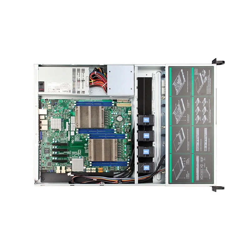 IPC computer host rack type multi-network interface card server
