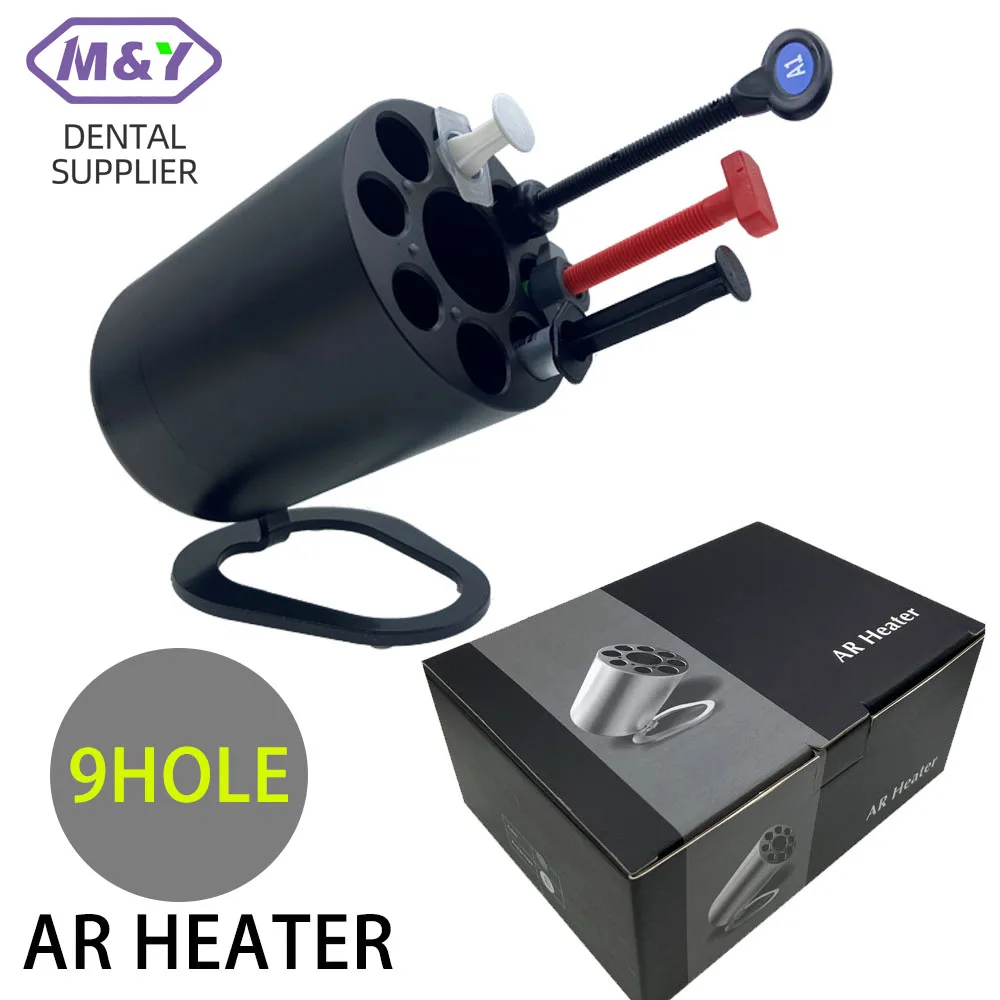 Dental AR Heater Composite Heater Resin Heating Composed Dentist Material Warmer Equipment 9hole EU USA Plug dentistry equipment
