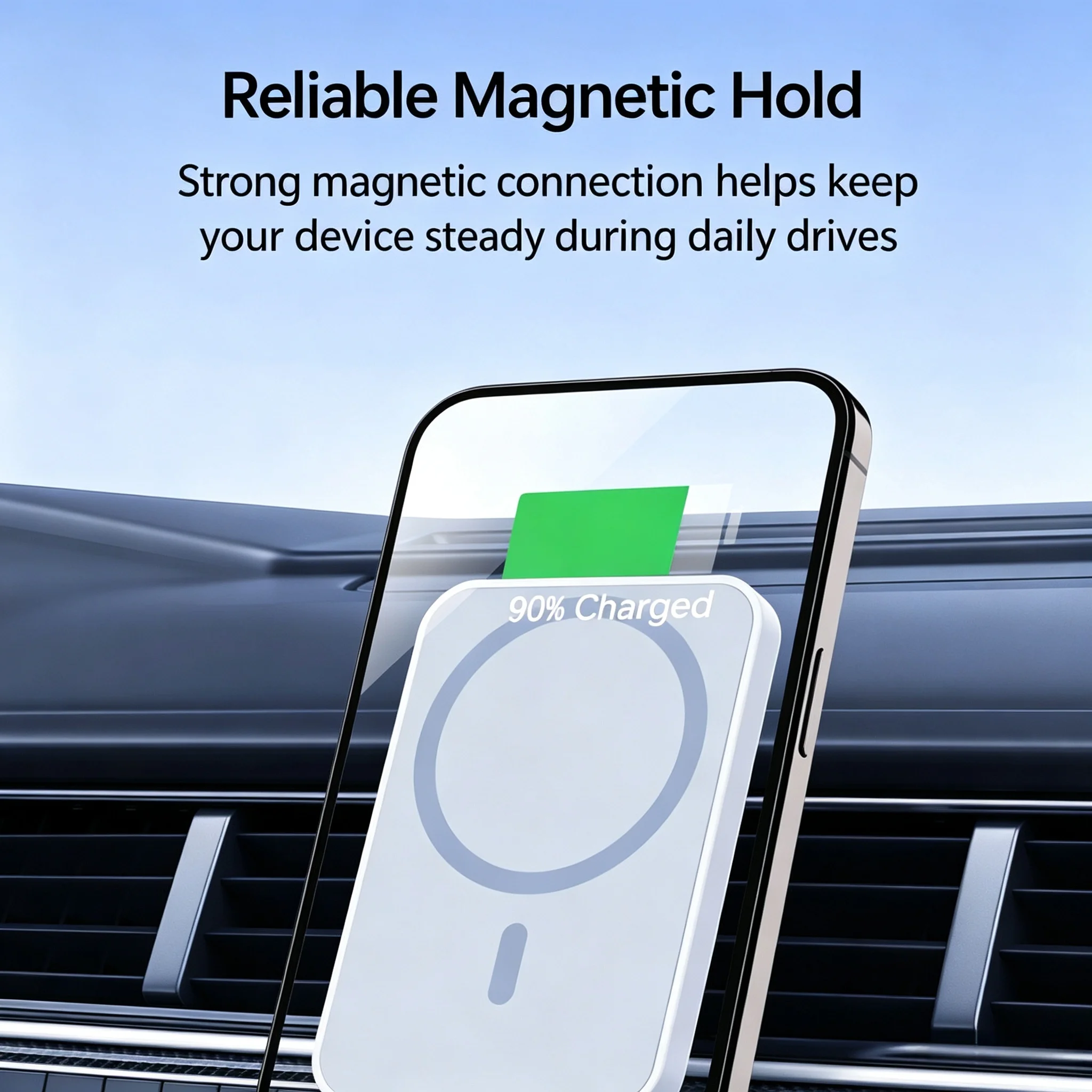 Magnetic Wireless Car Charger - Phone Accessories For Your Car ulasan dan harga