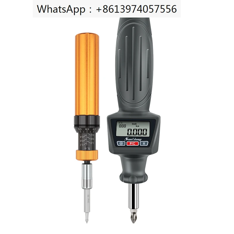 

Torque screwdriver: Adjustable driver, preset dynamometer, wrench, screwdriver