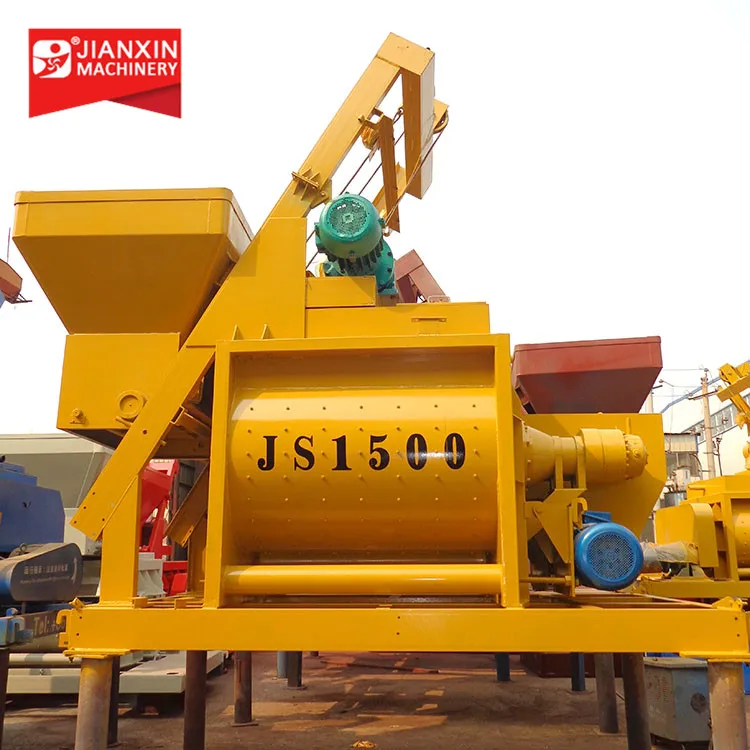 

"JS1500 Industrial Concrete Mixer - High Efficiency Large Capacity Construction Mixing Equipment, Durable & Customizable"