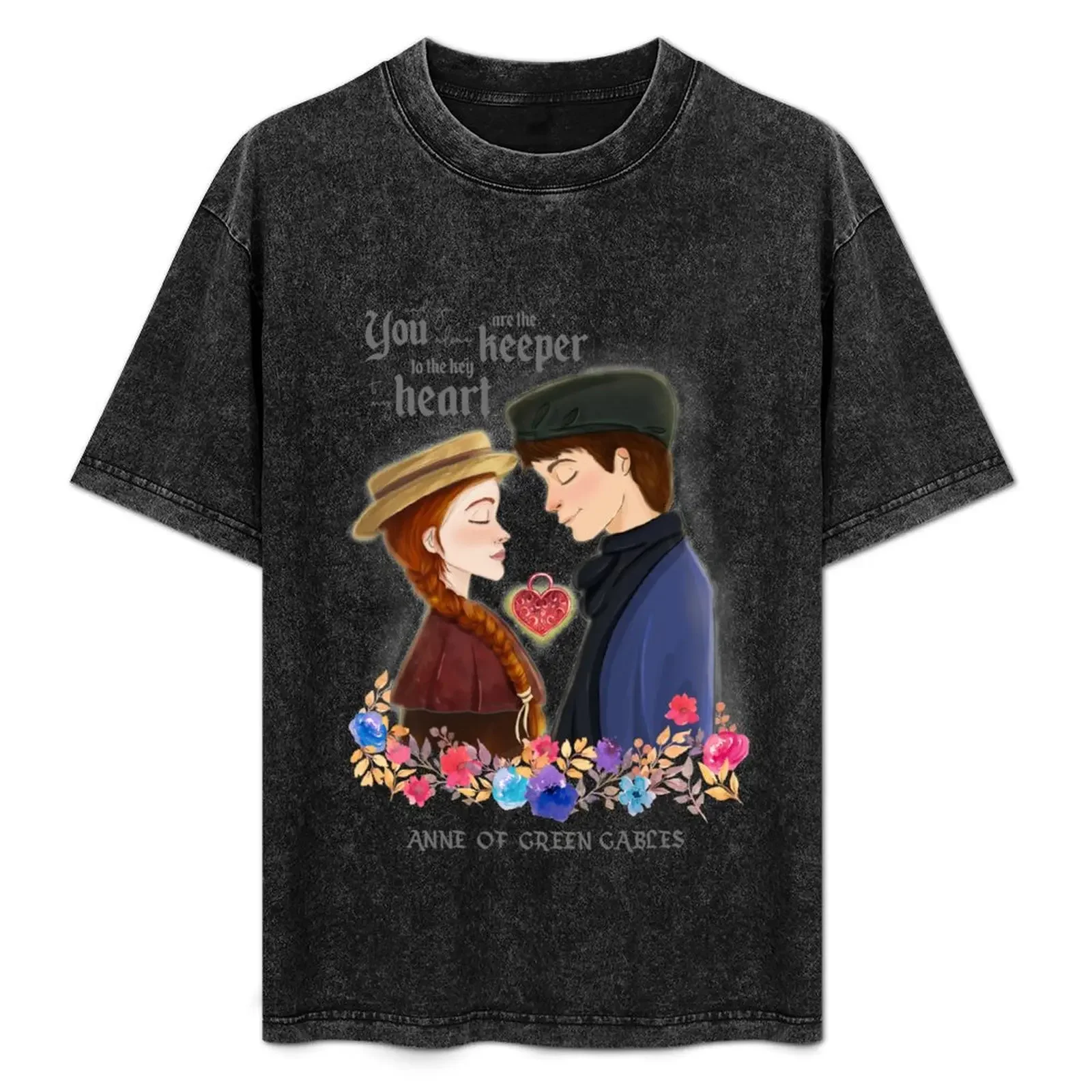 

Anne and Gilbert - Anne with an E Series - Anne of Green Gables T-Shirt cotton man t-shirts cute tops mens white t shirts