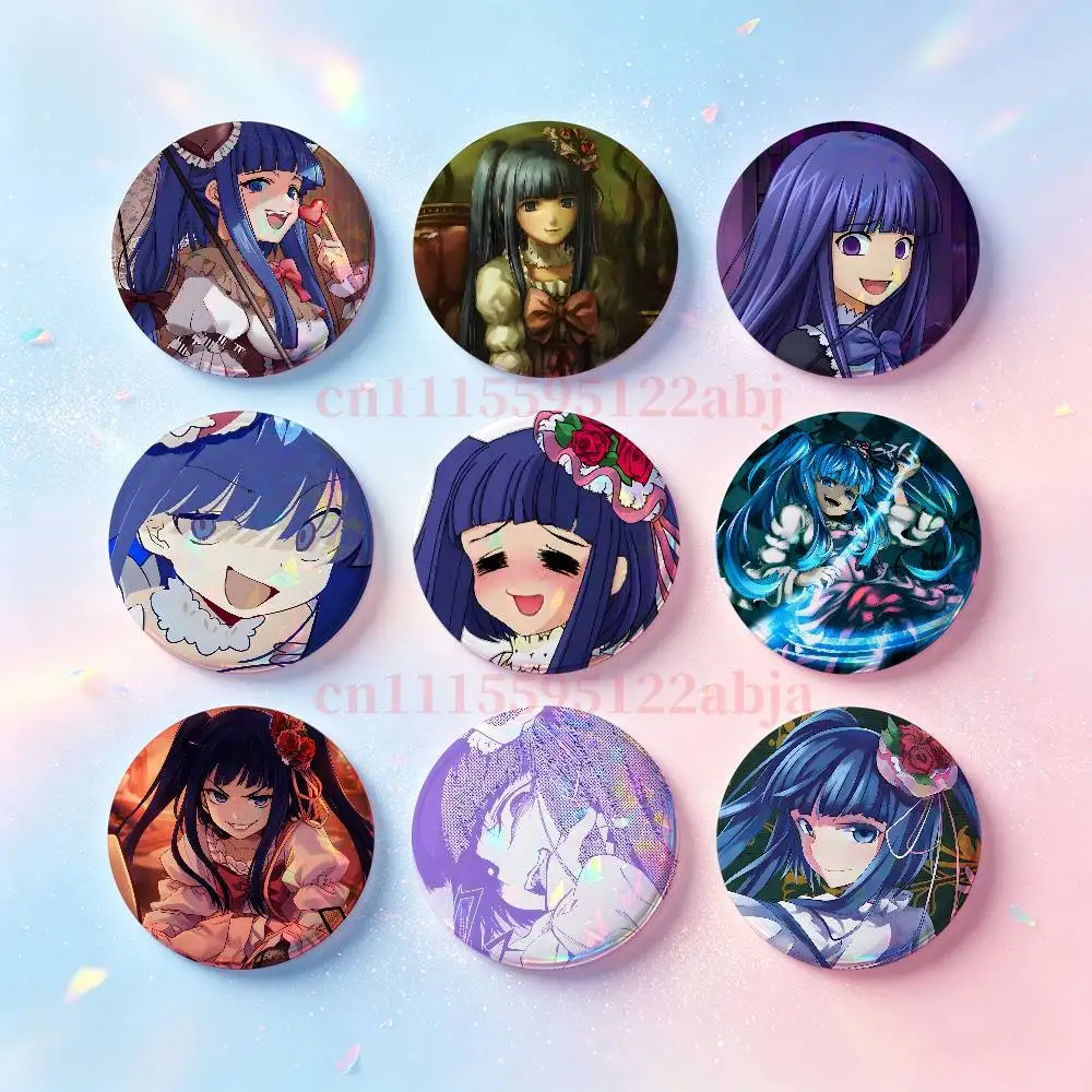 F-Furudo Erika U-Umineko When They Cry Badges 25 32 44 58 75 mm Round Customizable Wholesale Fan goods Self-made fan freebies