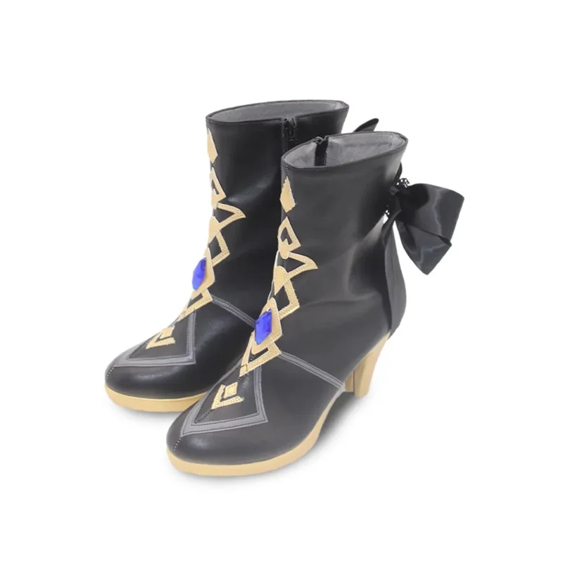 

qq38Games Genshin Impact Cosplay Archon Quests Navia Shoes Wig Halloween Carnival Party Outfit Women Men Role Play P