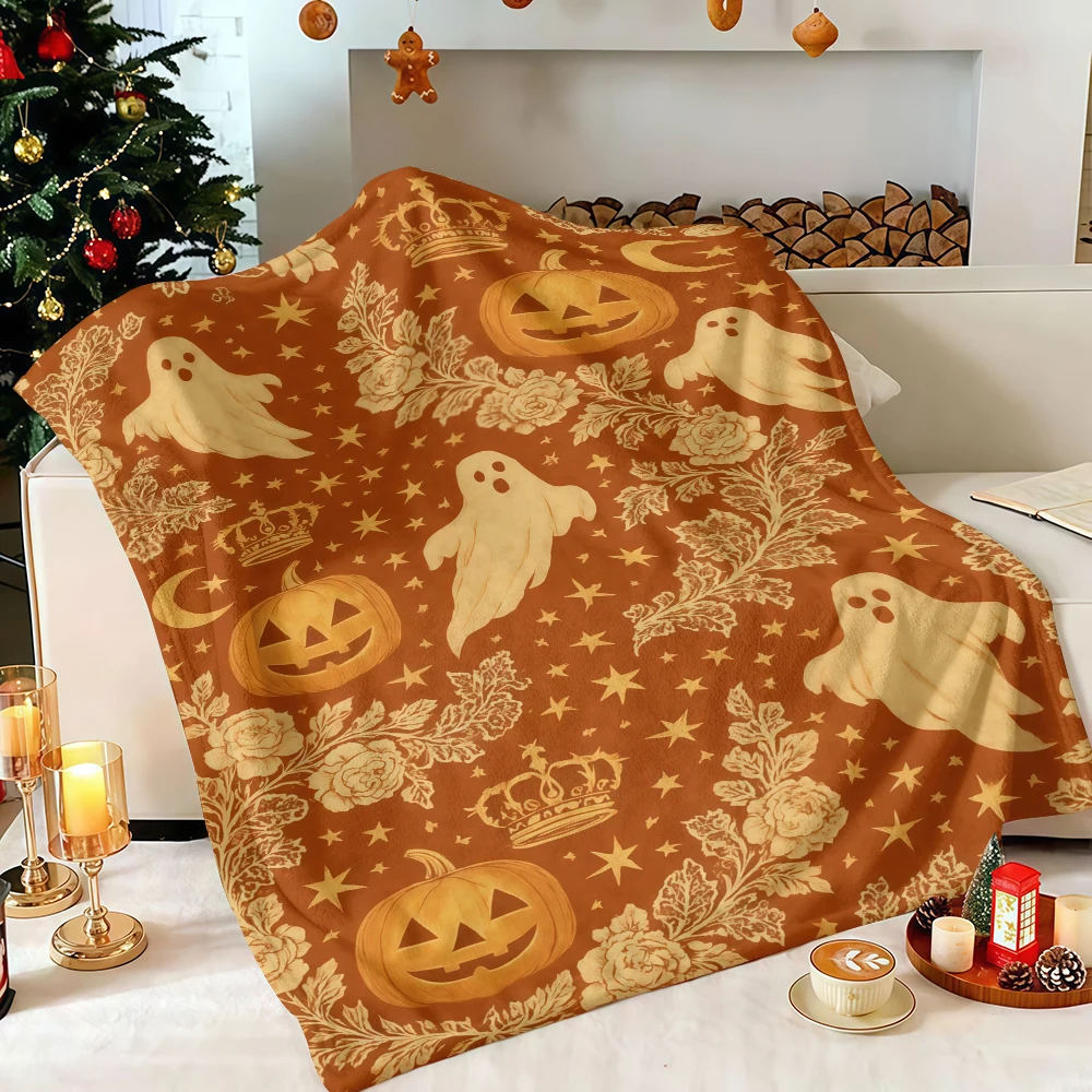 Olive Wildflowers No Shedding Quick Drying Lightweight Christmas Blanket Perfect Gift for Friends and Family Members