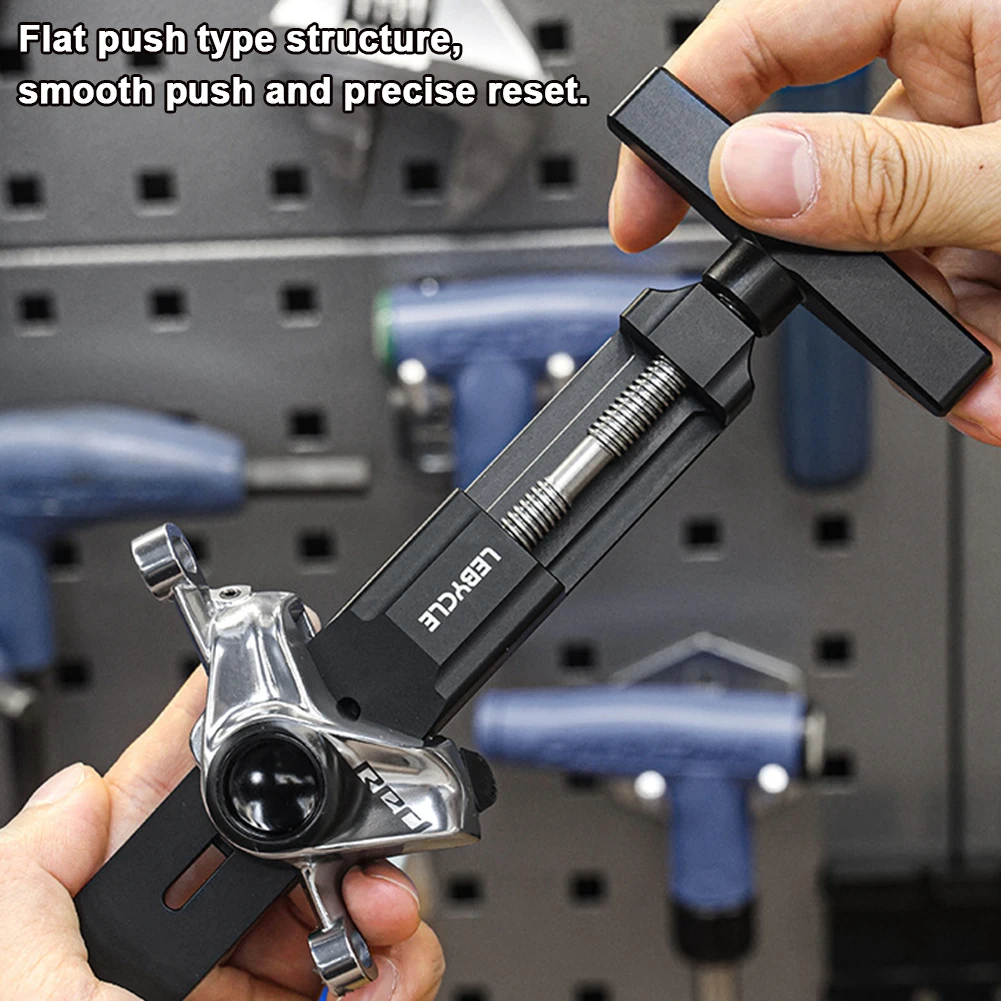 

MTB Bike Hydraulic Disc Brake Piston Press Tool Oil Disc Brake Caliper Reset Retracting Repair Tool Aluminium Maintenance Tool
