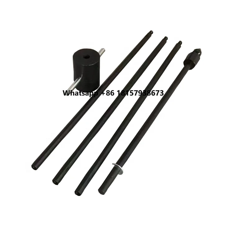 

Steel Light Weight Dynamic Cone Penetrometers DCP Kits In-place Soil Shear Strengths Testing / Dynamic Cone Penetrometers