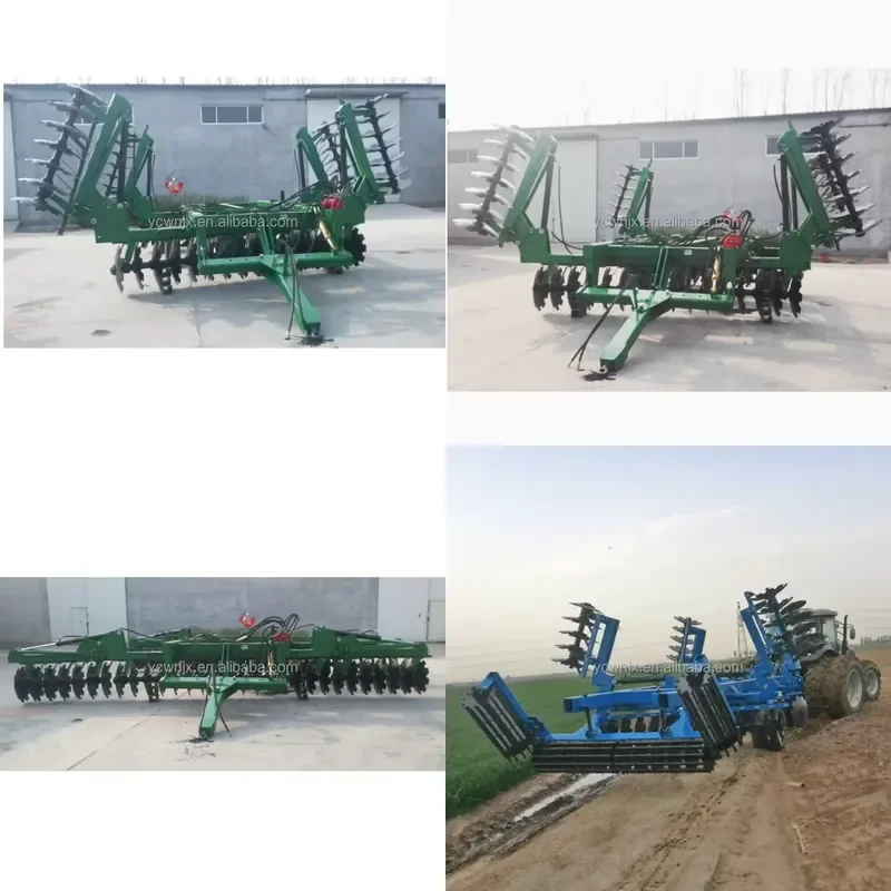 2026 Middle Hydraulic Folding Disc Harrow Bearing Type Tractor Implements Cultivator