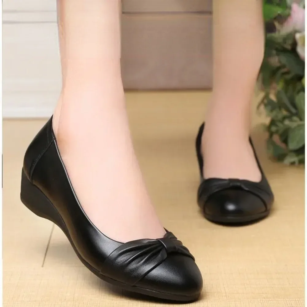 Zapatos planos de charol para mujer, mocasines informales, ligeros y cómodos, para estudiantes y exteriores, novedad de verano y otoño, 2024