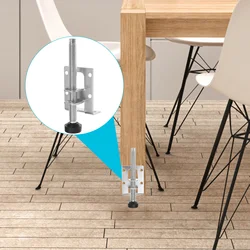 4 Pcs Sofa Table Legs Wardrobe with Adjustable Work Workbench 1050X400X350CM Steel Leveler