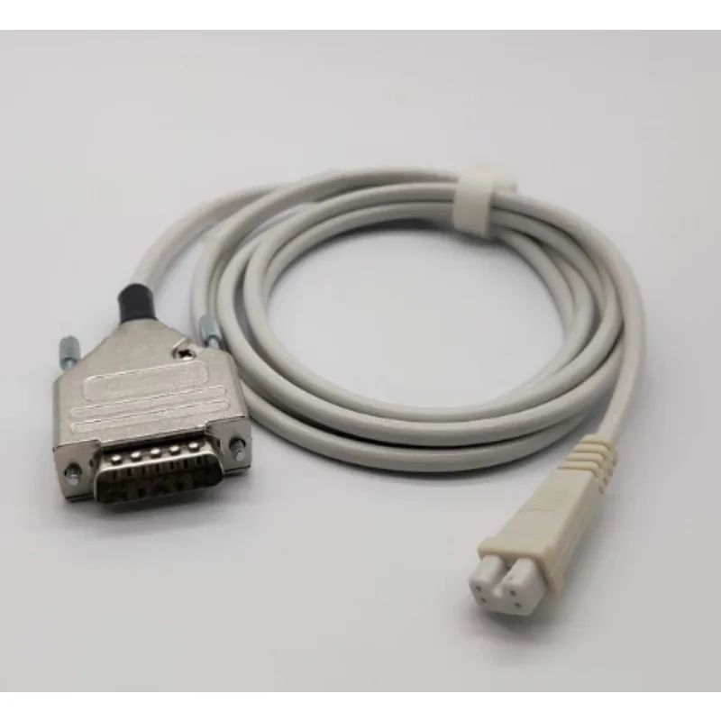 Compatible for Babylog8000 Neonatal Ventilator 2m Flow Sensor Cable Medical Flow Signal Connecting Cable for Neonatal Respiratr
