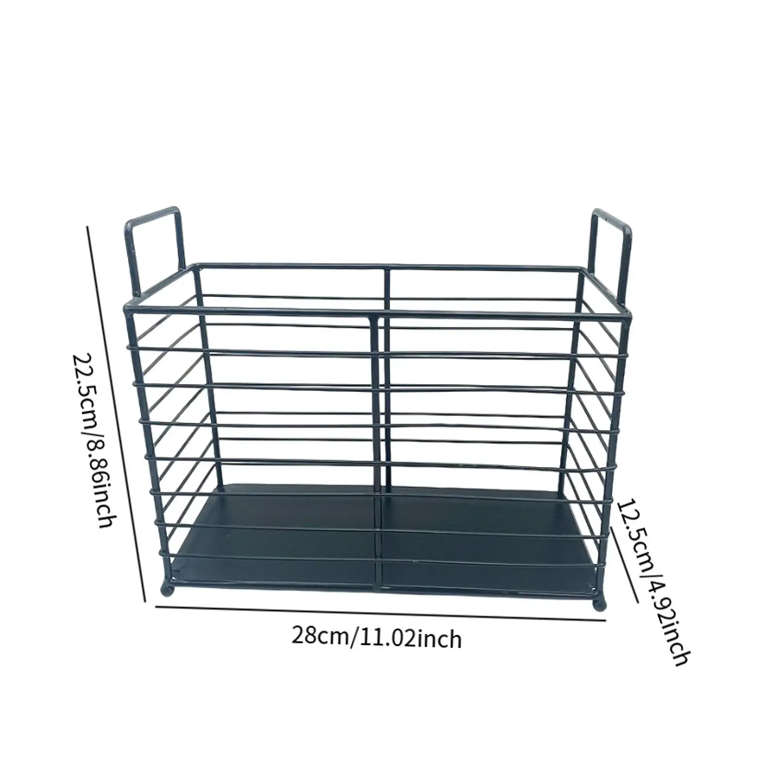 Magazine File Holder Storage Bin File Organizer for Office Home Newspapers