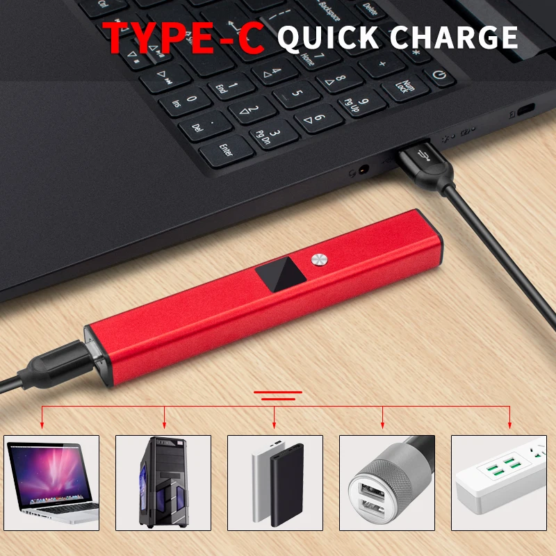 Lassr Pointer Electricity digital display Laser pen sales Department Laser pointer infrared ray pointer Type-C charging