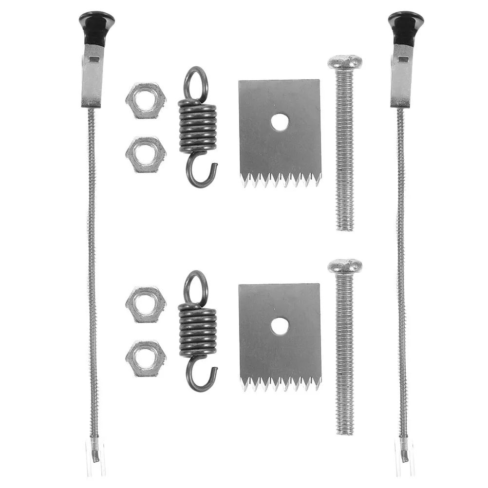 2Sets Plant Tying Machine Accessories Stainless Steel Blades Springs Staples Replacement Parts for Garden Vine Tying Tool Kit