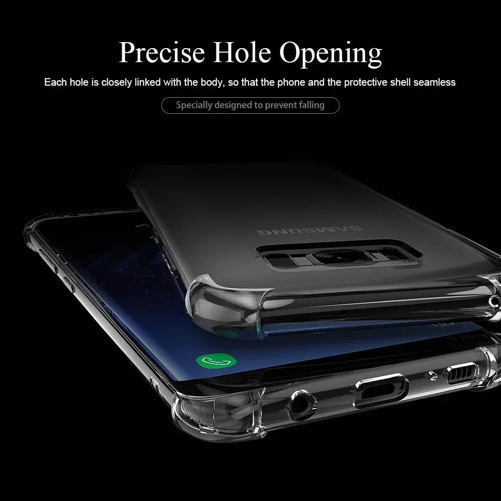 Thick Shockproof Case For Samsung Galaxy S22 S21 S20 S23 Ultra S10 S8 S9 Plus Phone Case For Samsung Note 10 9 8 Silicone Cover