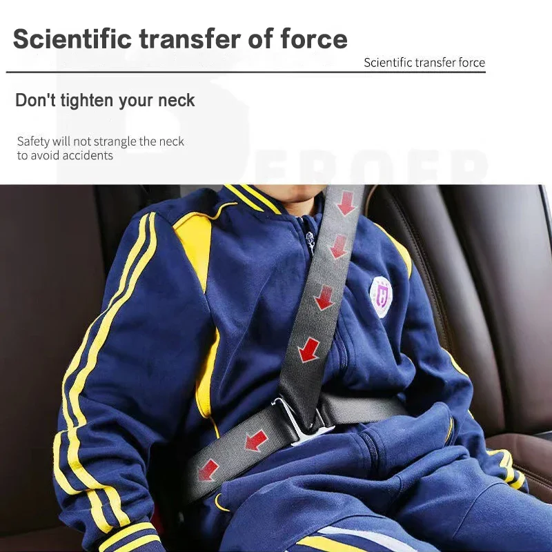 العالمي سيارة حزام أمان الطفل تعديل مرساة مكافحة الرقبة حزام الكتف جهاز ضبط النفس #3
