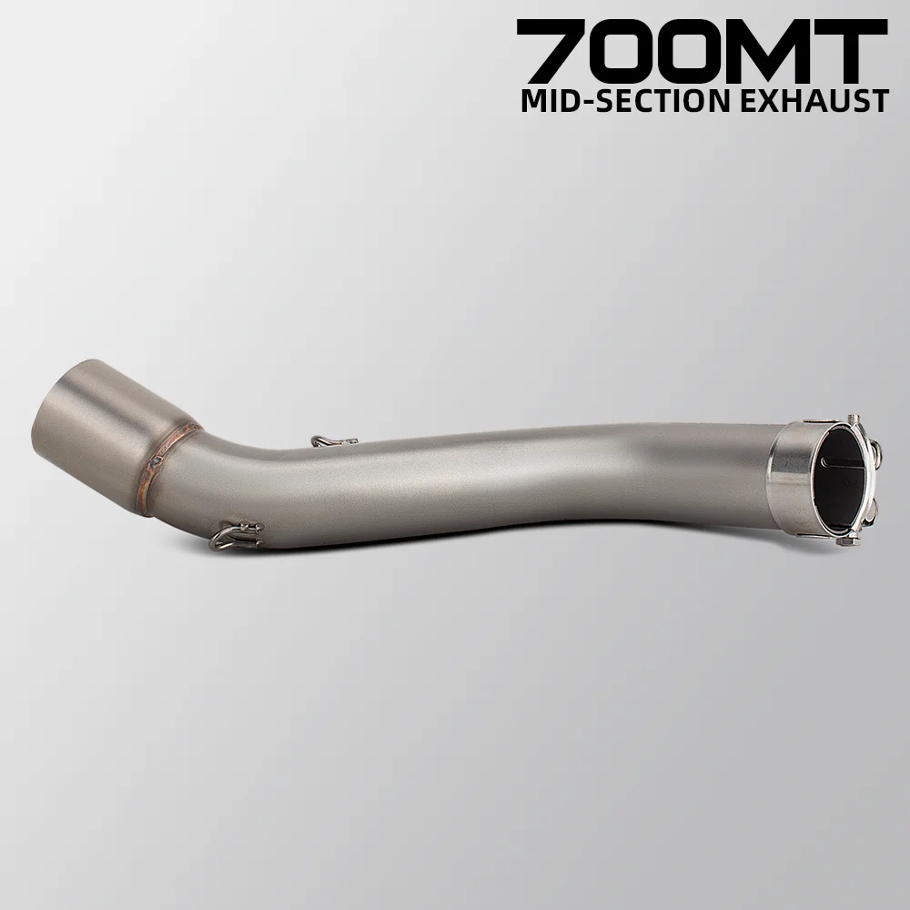 For CFMOTO Ibex700 700MT Ibex 700 MT Motorcycle Exhaust Accessories Motorbike 51MM Interface Adapter Kit Middle Line Pipe
