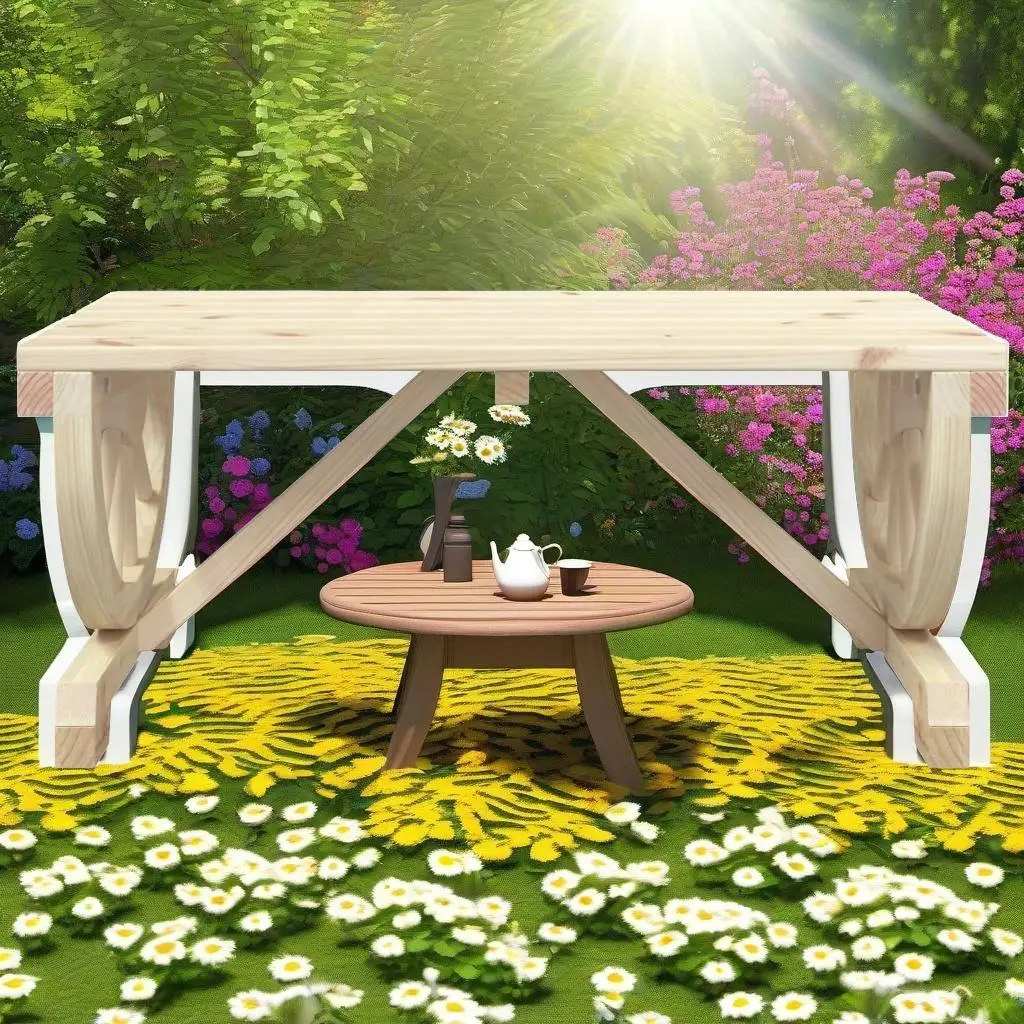 

Stylish Solid Wood Fir Patio Coffee Table 35.4x19.7x15.7 for Outdoor Decor