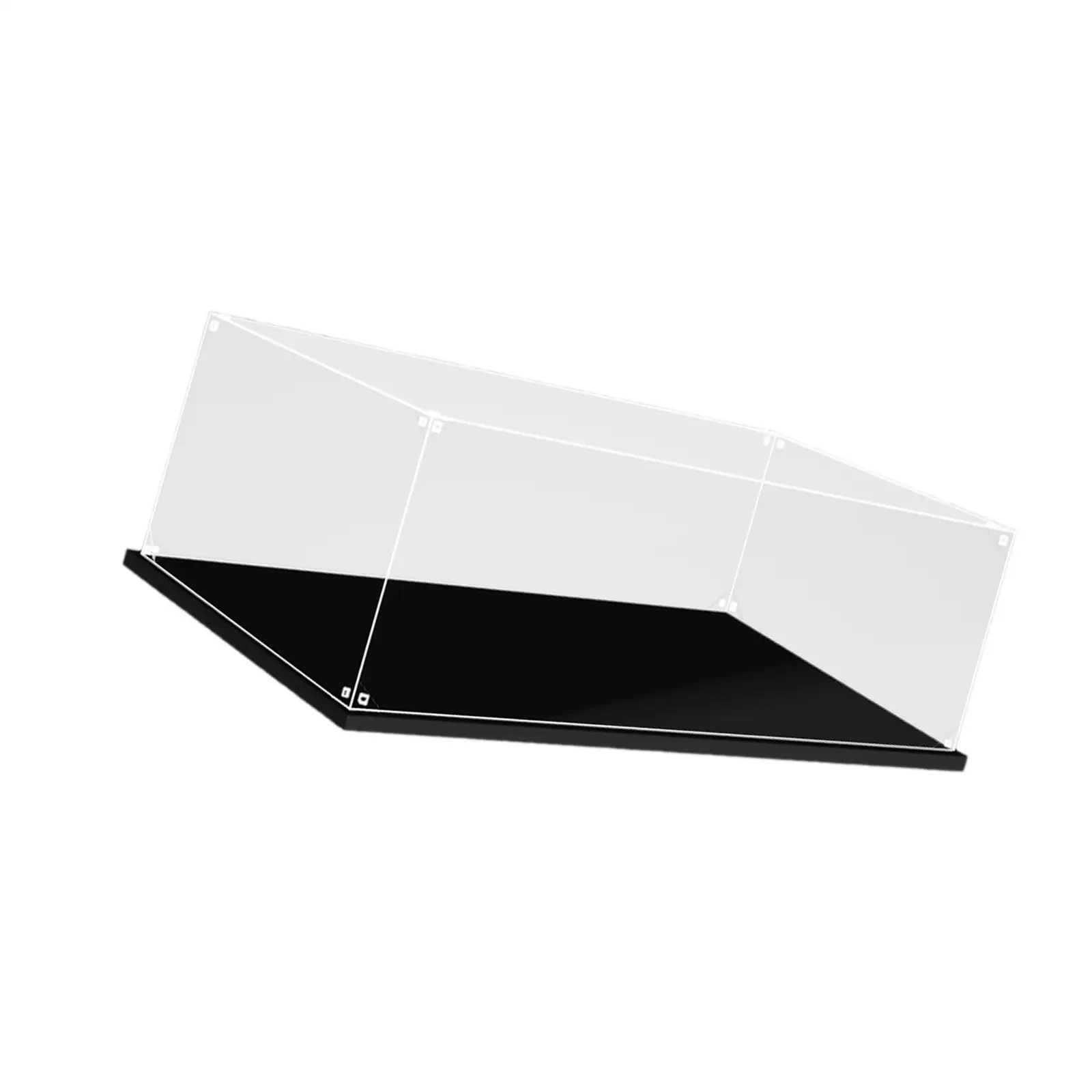 Display Case Collection Case,Countertop,Diecast Toy Cars Showcase,Assemble Collectibles Box for 10300 Series Dolls Model Cars