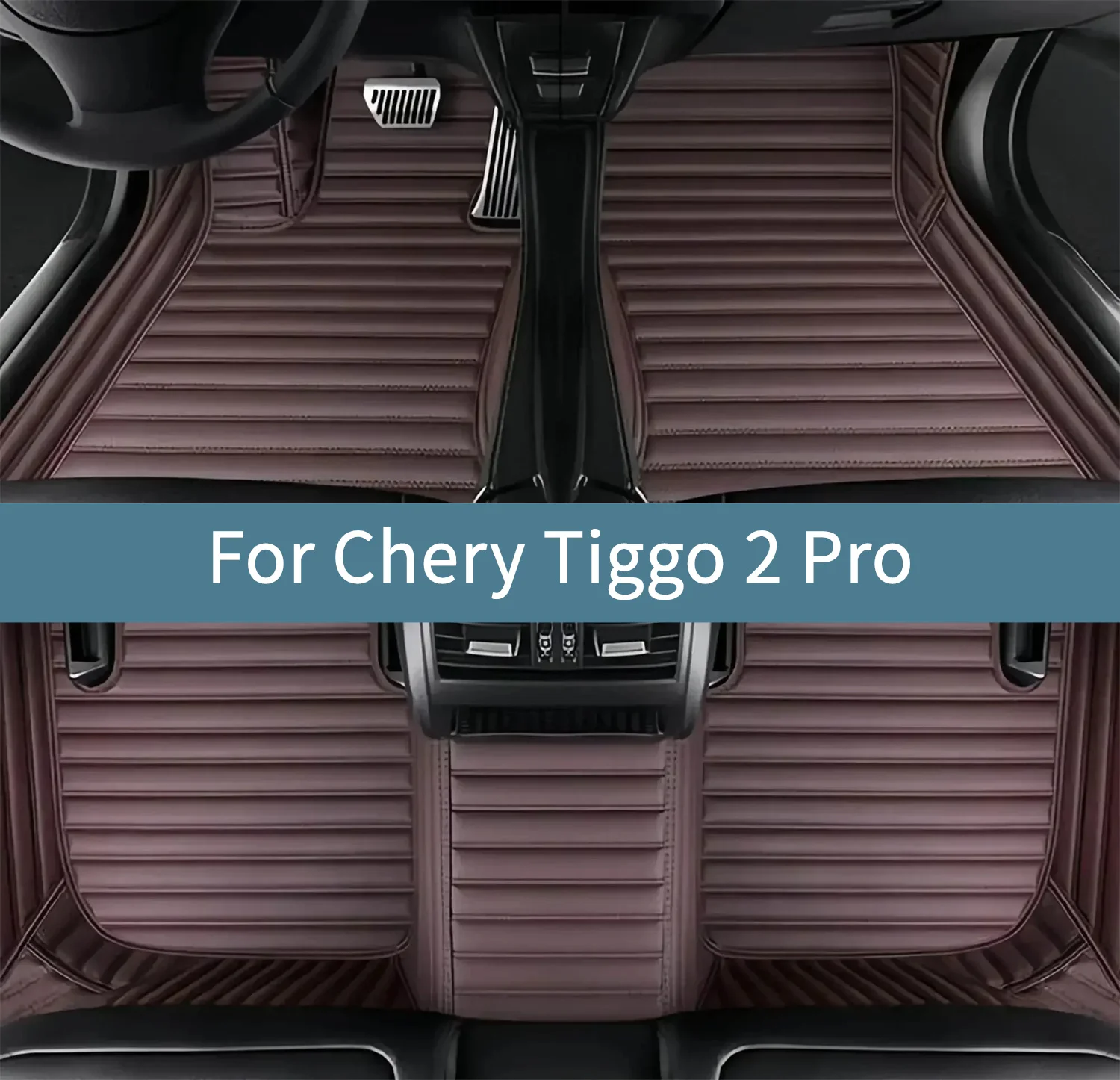 

Автомобильные коврики для Chery Tiggo 2 Pro 2020 2021 2022 2023 2024 2025 2026 Коврики для автомобилей Всепогодные водонепроницаемые полный комплект