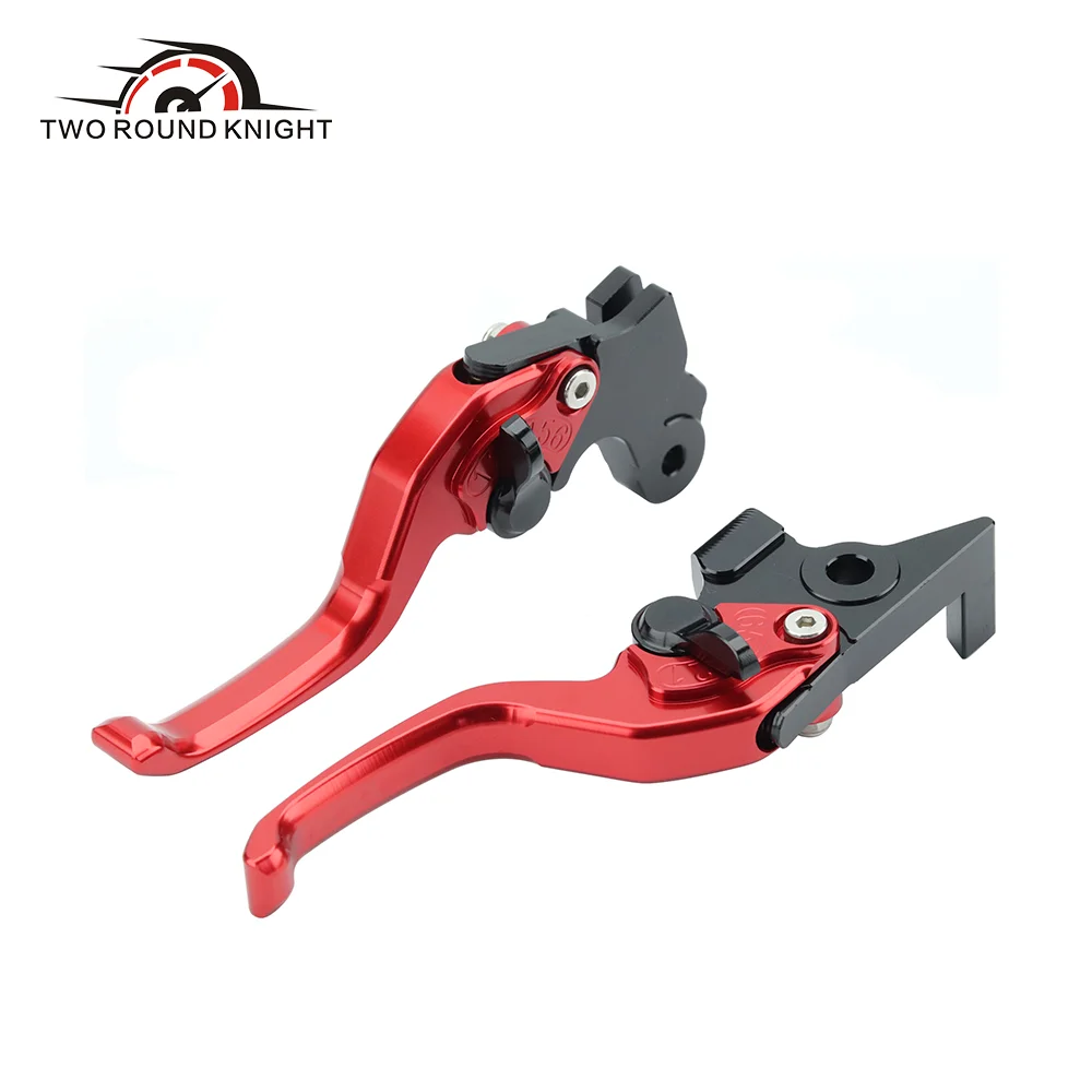 For Haojue UHR150 UFR150 Short Brake Lever Motorcycle Accessories CNC Aluminium Adjustable Short Brake Clutch Lever Set