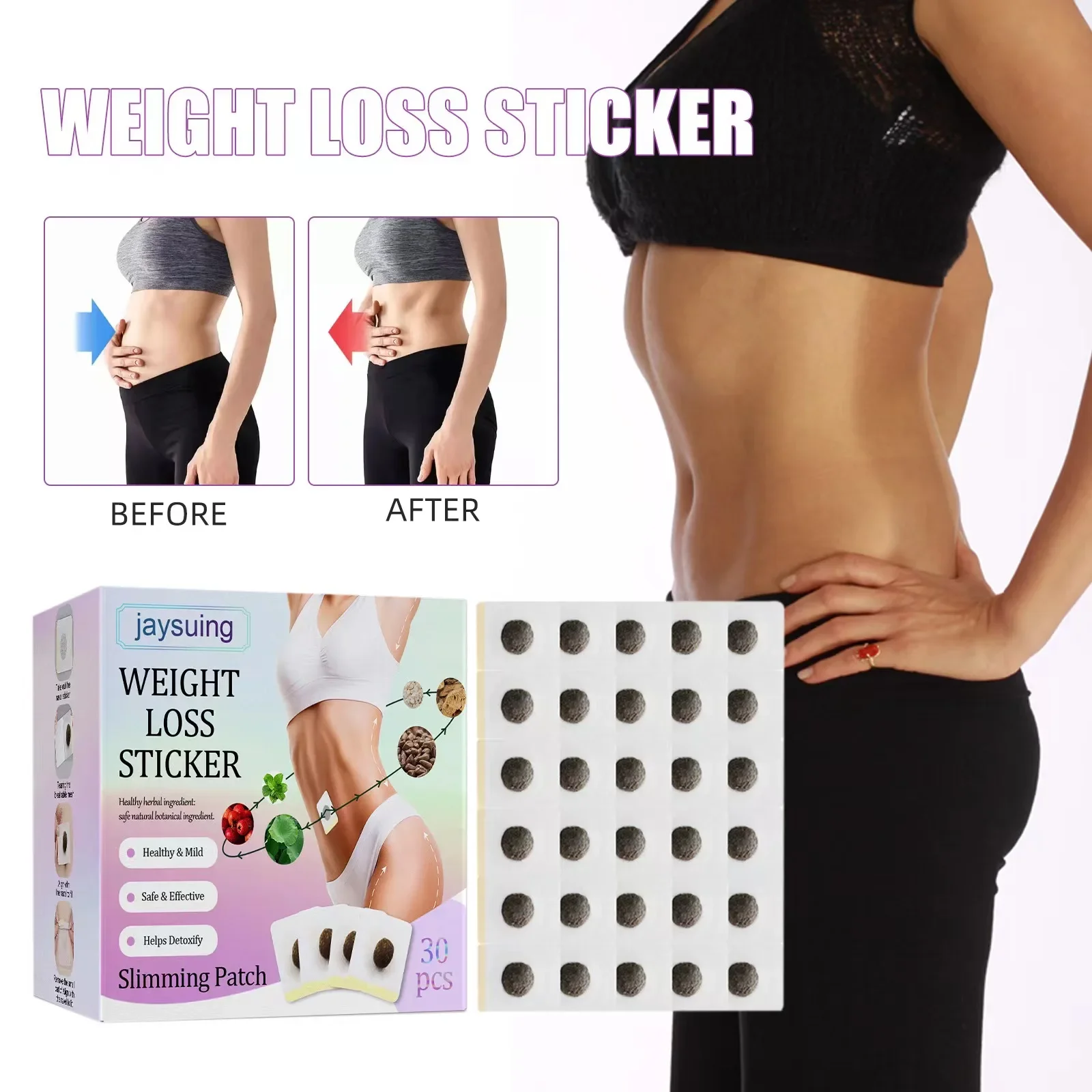 Weight Loss Slim Patch Fat Burning Slimming Products Body Belly Waist Losing Weight Cellulite Fat Burner Sticker