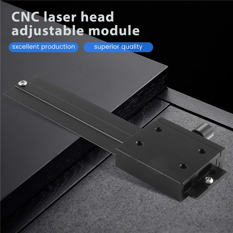 Set Kepala Laser Bingkai Pemasangan Modul CNC Yang Dapat Disesuaikan untuk Fokus Kepala Laser untuk Bagian Perangkat Mesin Laser Logam Penuh