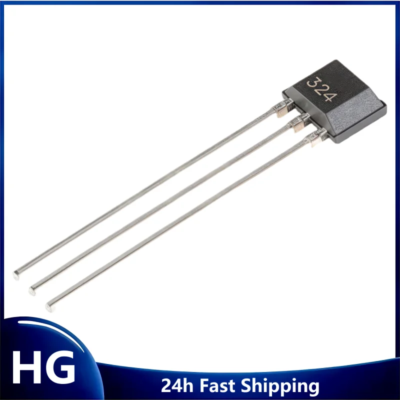 5PCS/Lot Original brand new  A1324LUA-T SIP-3 A1324LUA A1324 324 SIP3 Silkscreen 324 Low noise linear Hall sensor