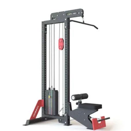 Lat pull down Rack Single Column Pulley Attachment With Conversion