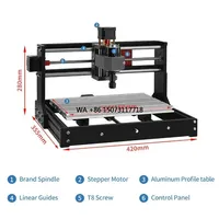 T8 Screw for Wood Cnc 3018 Pro Cheapest Mini Grbl Control  Engrave Machine Router Machine Cnc 3040 Wood Carving Machine 3D