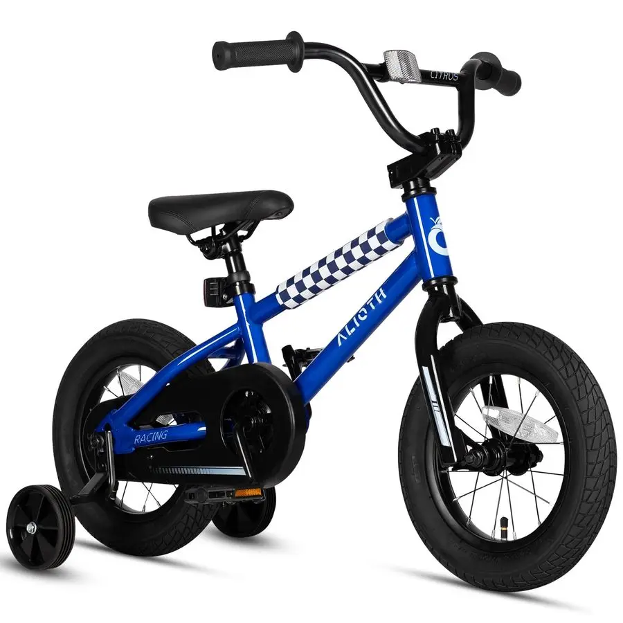 Bicicletta stile BMX per bambini da 14 16 20 pollici con ruote da allenamento per bambini di 214 anni Ragazzi Ragazze Freno sottobicchiere Colore multiplo